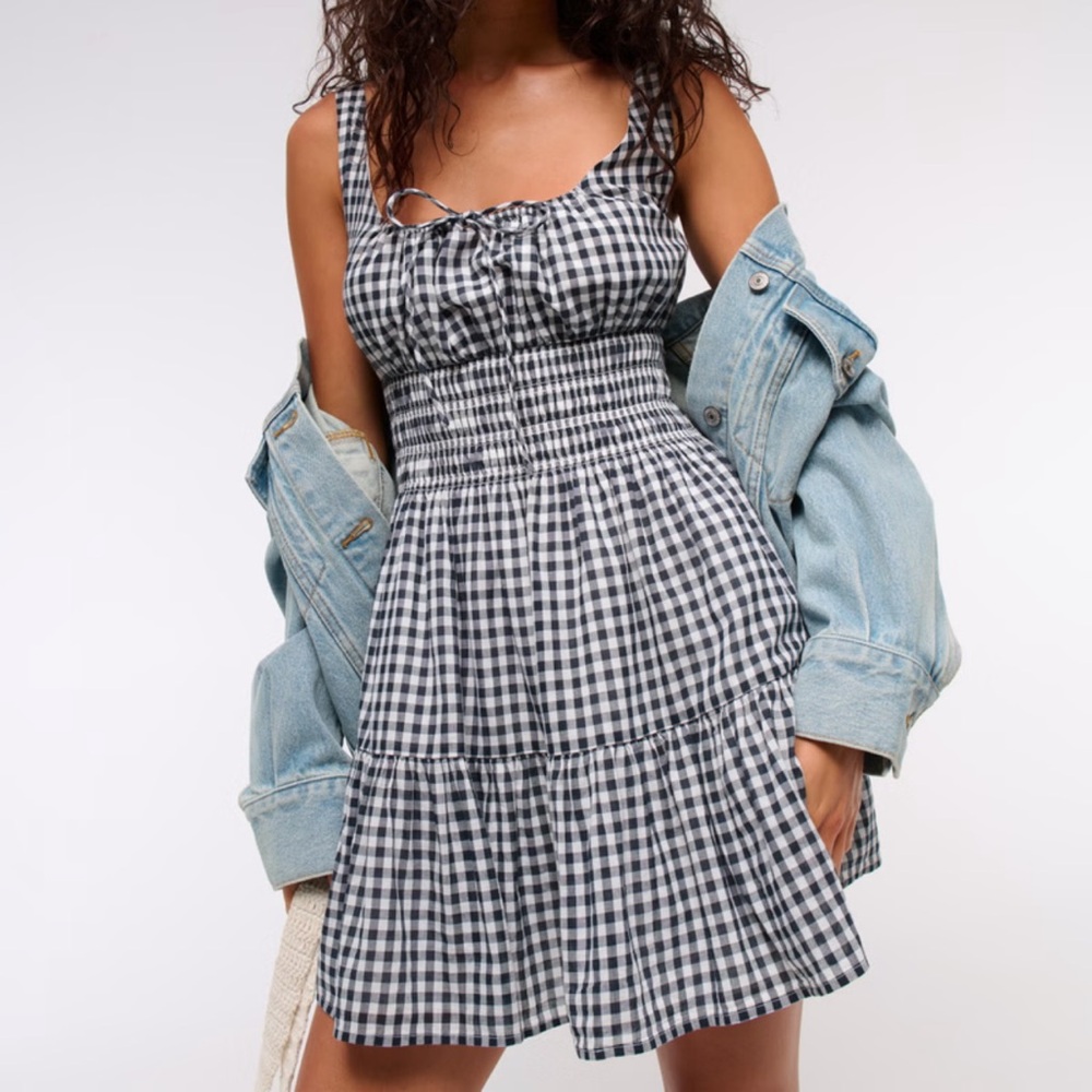 Abercrombie Smocked Mini Dress